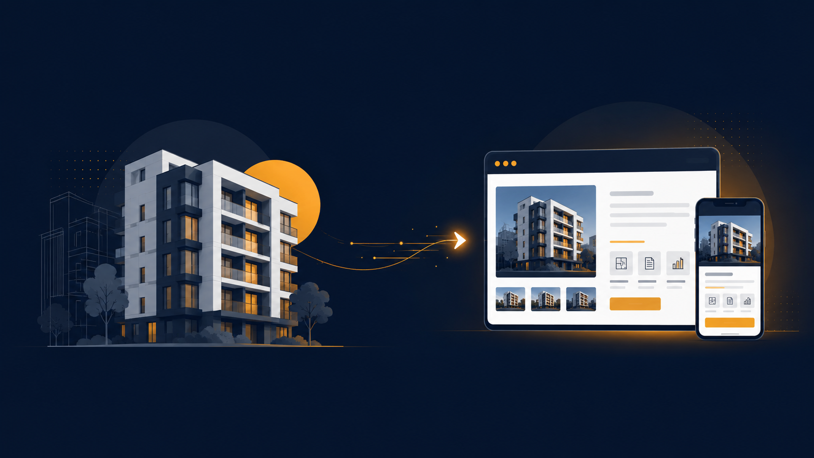 Bina → web teklif sayfası